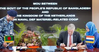 বাংলাদেশ–নেদারল্যান্ডস নৌ-প্রতিরক্ষা সহযোগিতায় সমঝোতা স্মারক সই